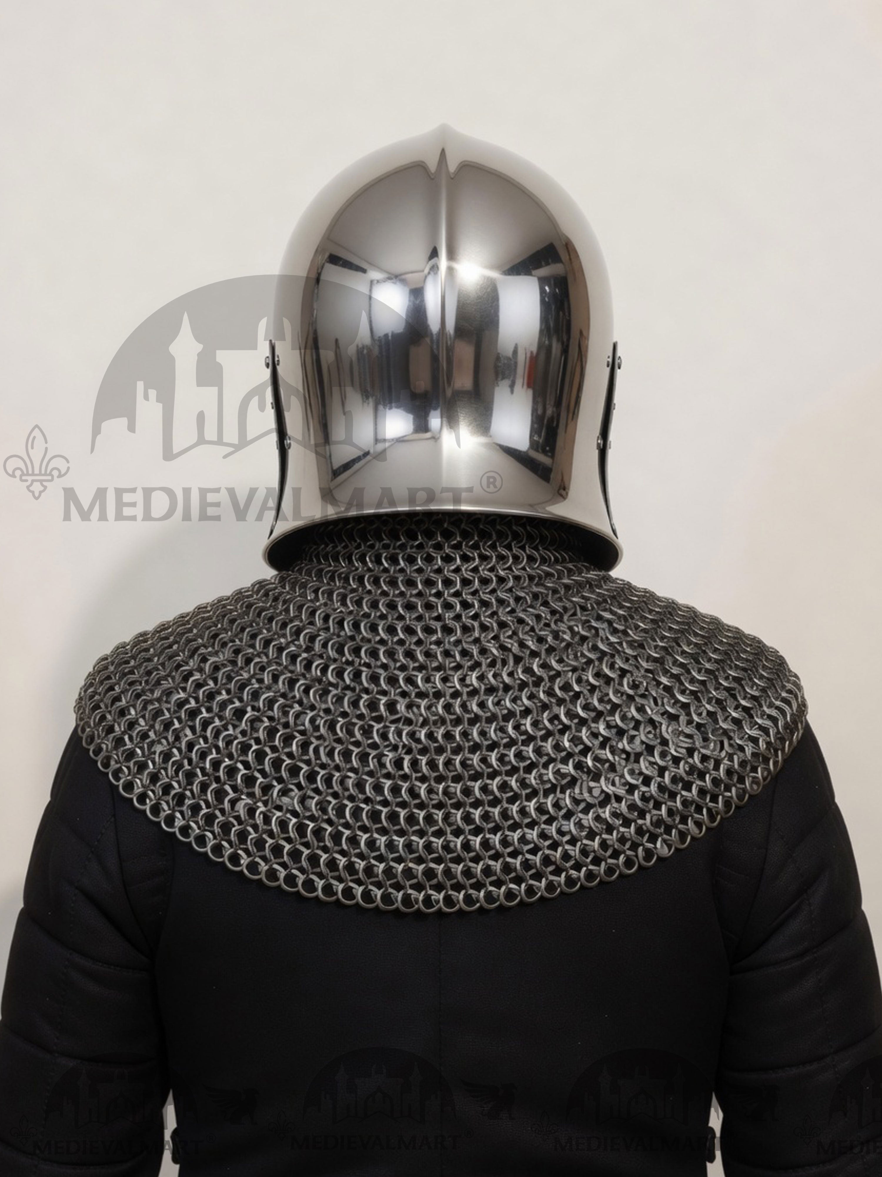 MEDIEVALMART 4th century The Great Alexander Sugarloaf Bascinet Helmet