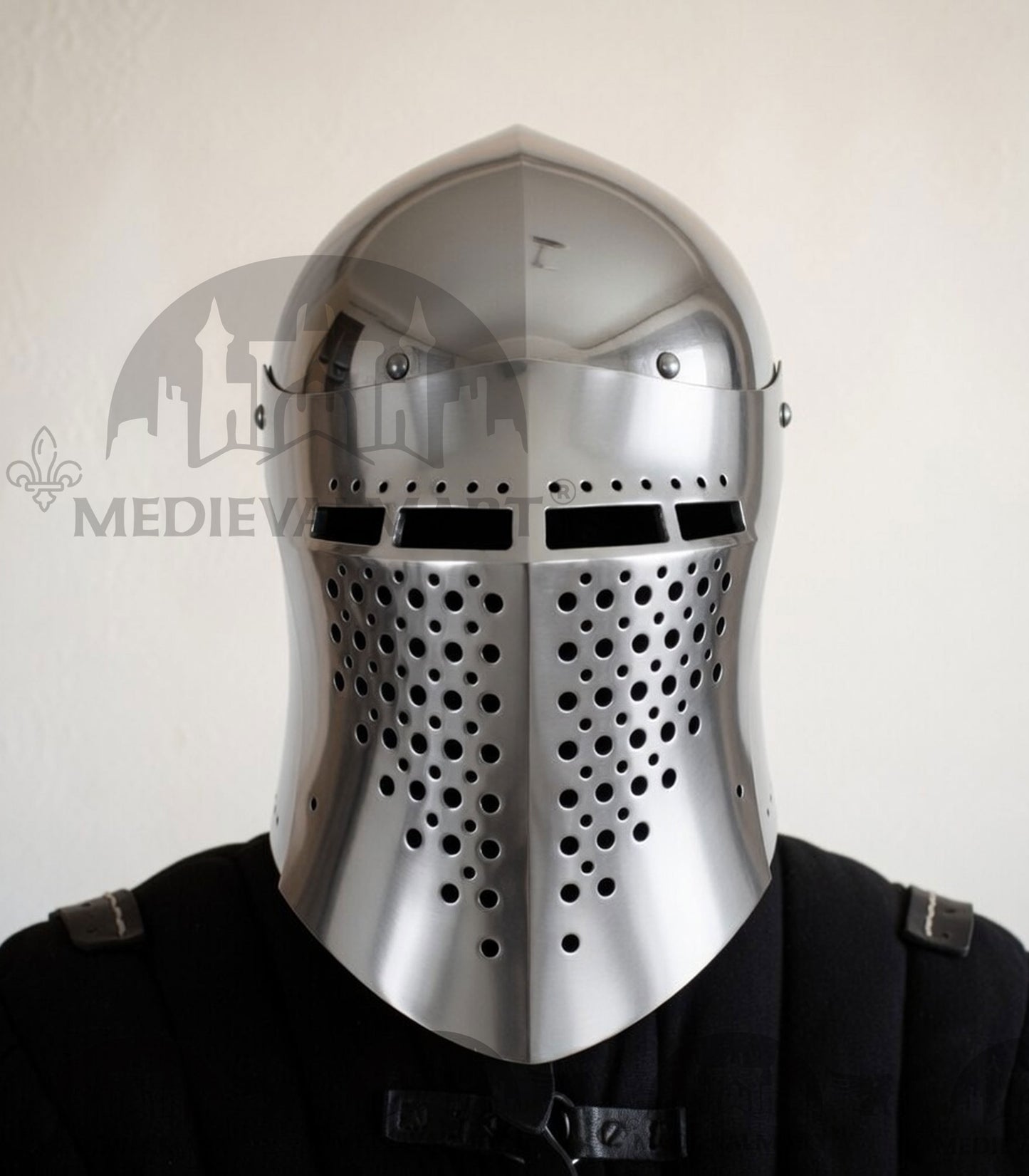 MEDIEVALMART Alexander The Great "ROA" Special Helmet with Face Cover