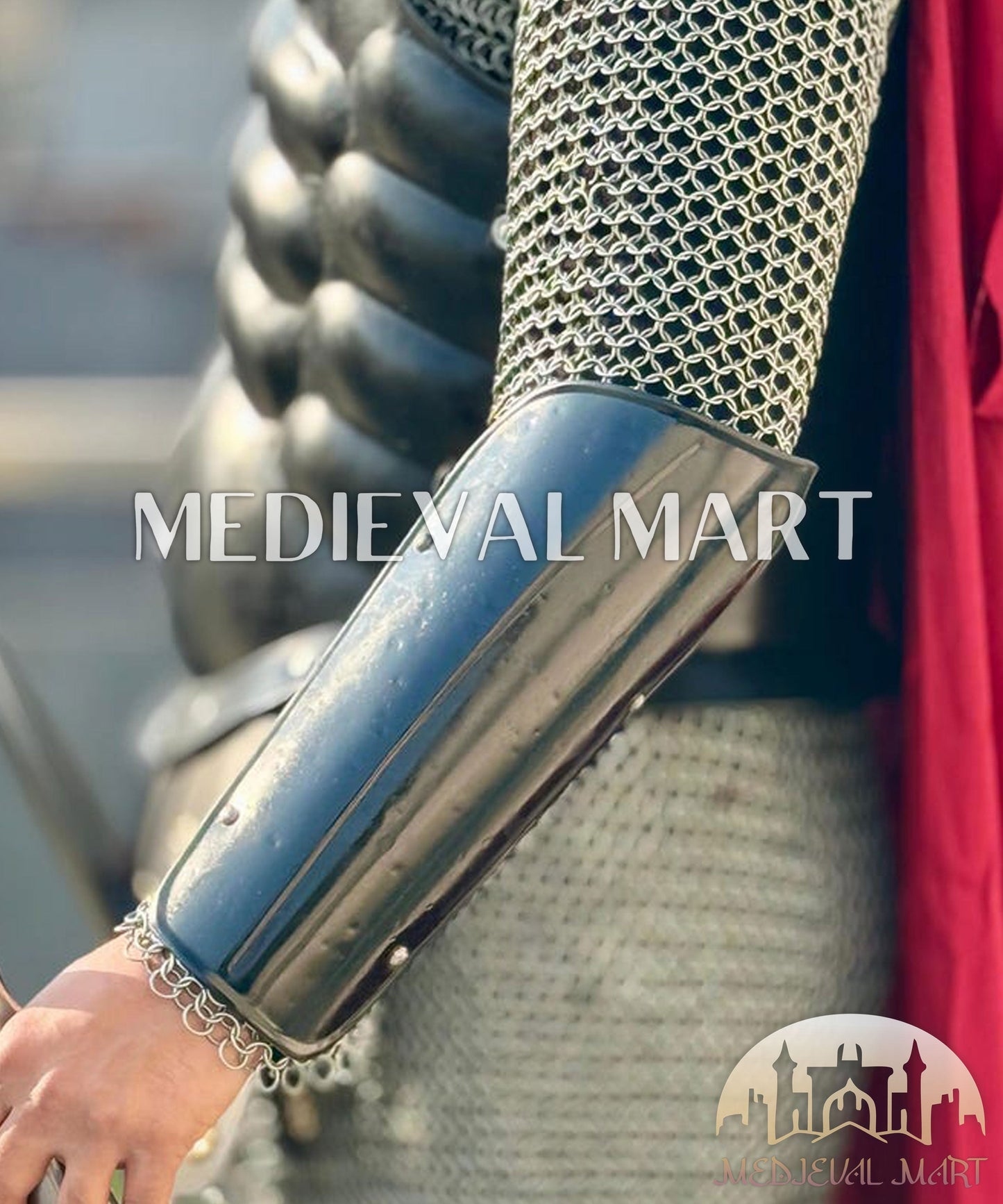 MEDIEVALMART Medieval Black Knight Steel Greek 300 Spartan King Leonidas Full Costume