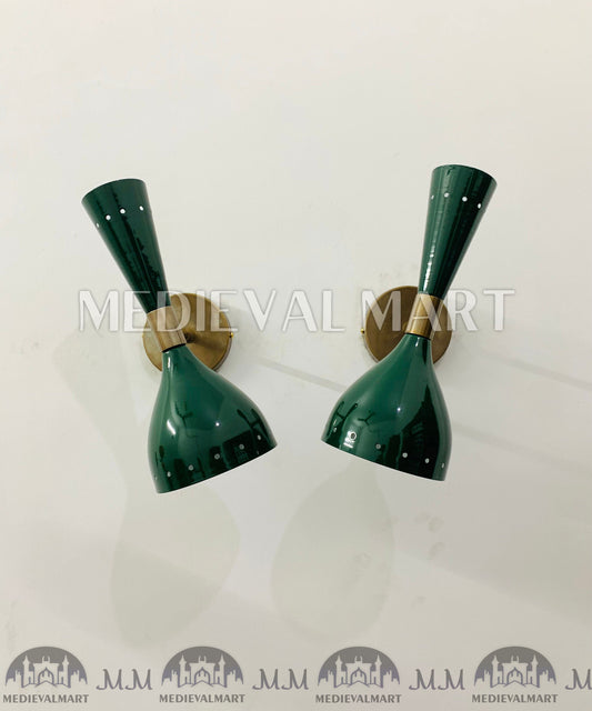 MEDIEVALMART Mid Century Modern Wall Lights Vanity Lighting Fixture Bedside Lamp