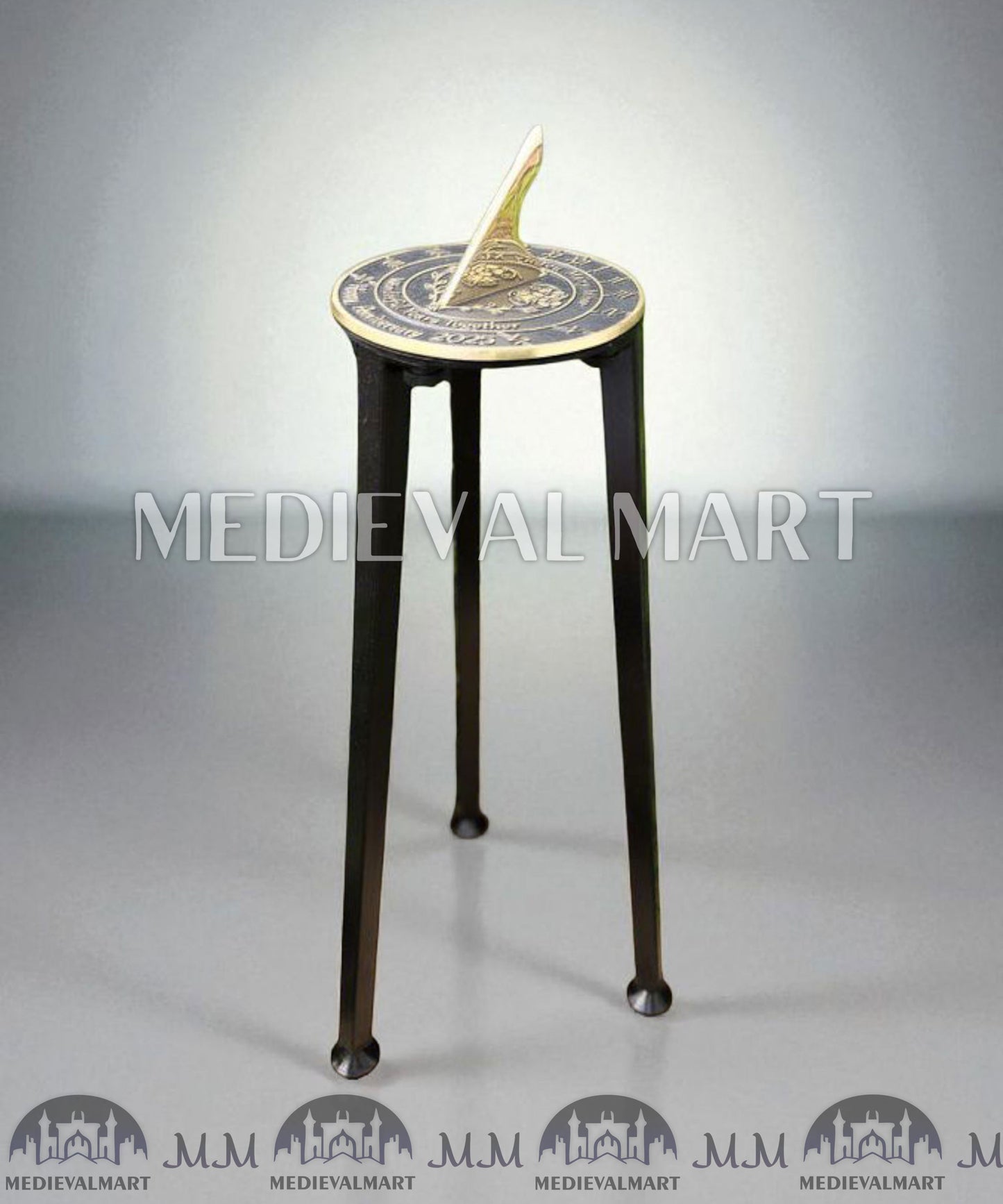 MEDIEVALMART "Wonderful Years" Happy Anniversary Sundial Clock Best Gift For Parents Anniversary Day