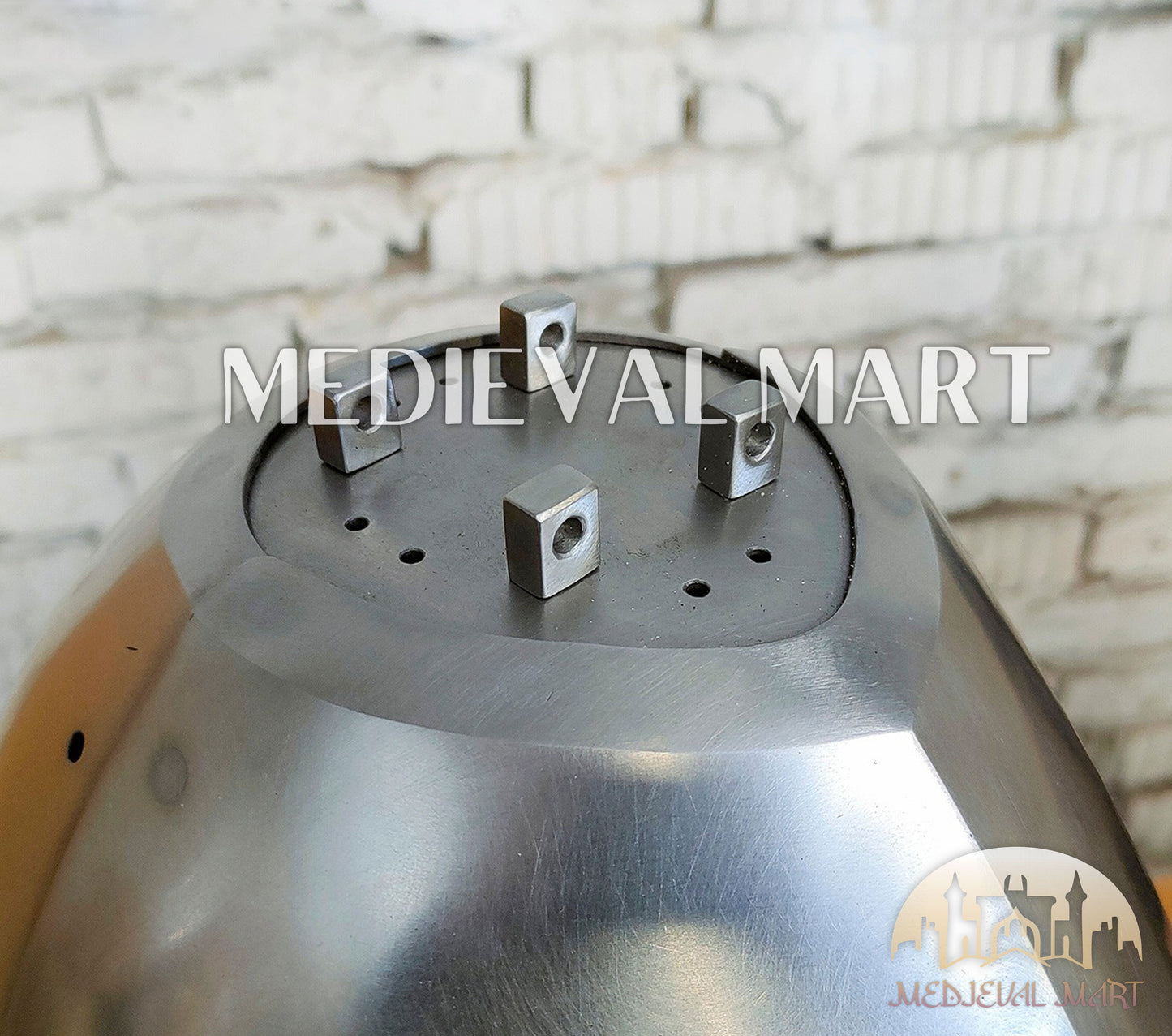MEDIEVALMART Medieval European Great Nicholas "Hawberk" Helmet