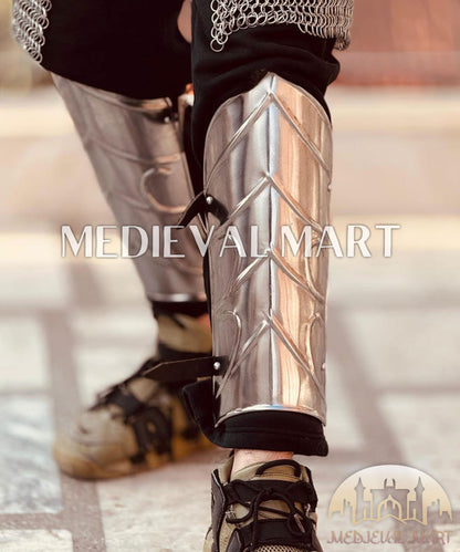 MEDIEVALMART Lord Of The Rings Medieval Knight Steel Larp Elven Full Body Armor Suit