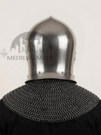 MEDIEVALMART 15th-century Italian war Simple barbute helmet / Best for Reenactment