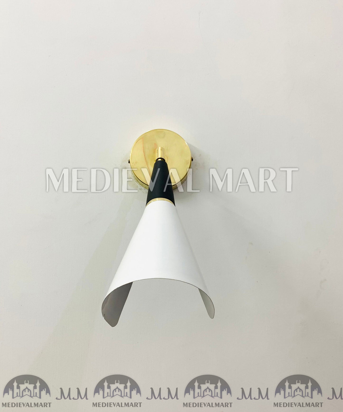 MEDIEVALMART Mid Century Wall Sconce Light - Italian Diabolo Wall Sconces Lighting - Bedside Lamp