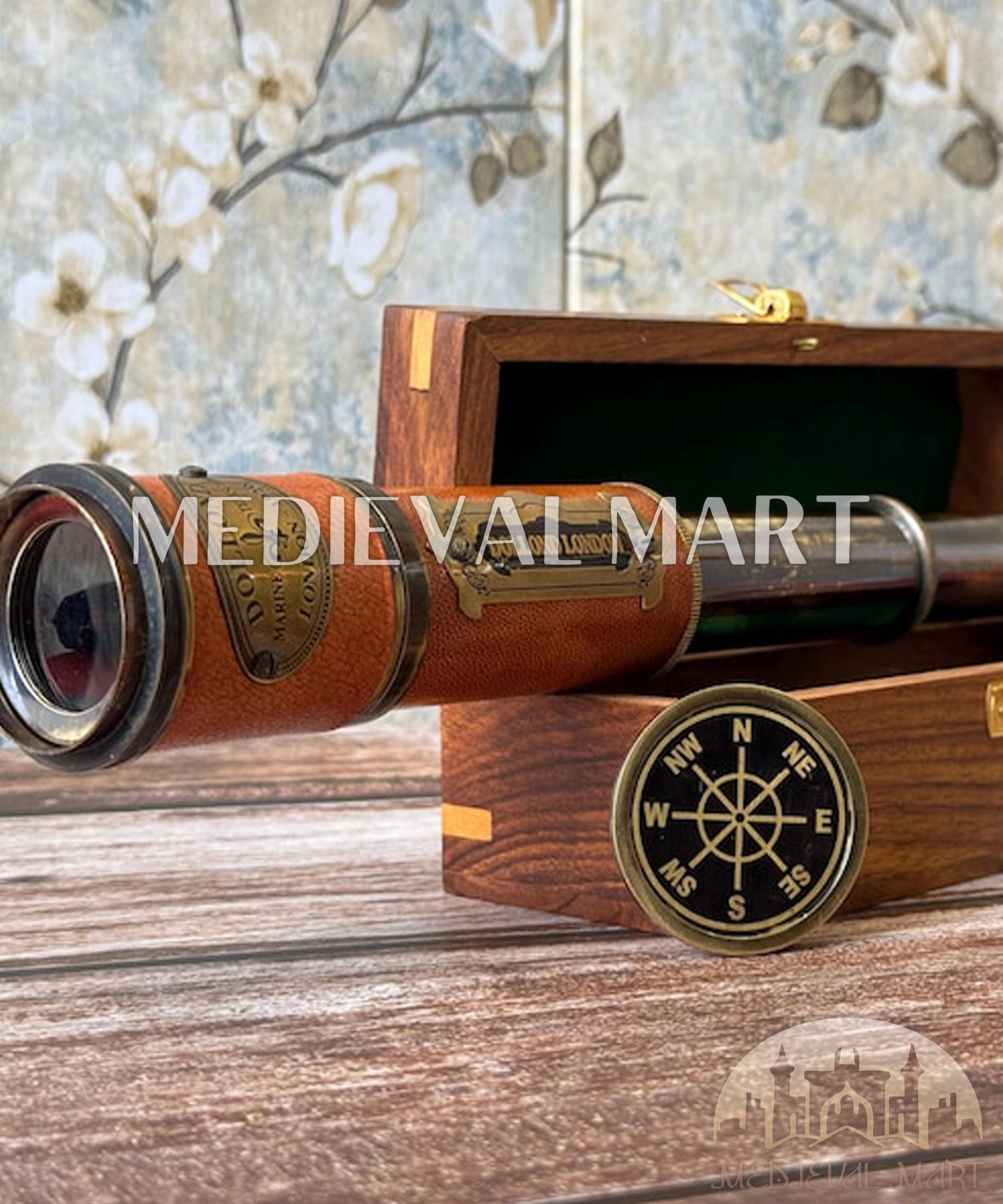 MEDIEVALMART Personalized Working Telescope, Graduation Gifts , Anniversary Gift For Husband