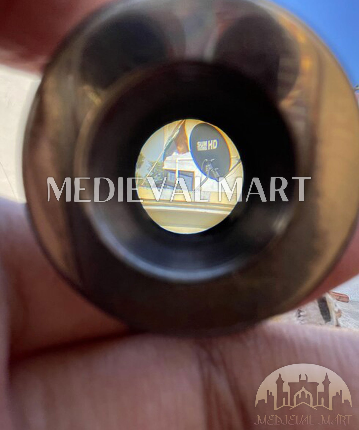MEDIEVALMART Nautical Brass Antique decor Spyglass/Handheld Telescope for Adventure
