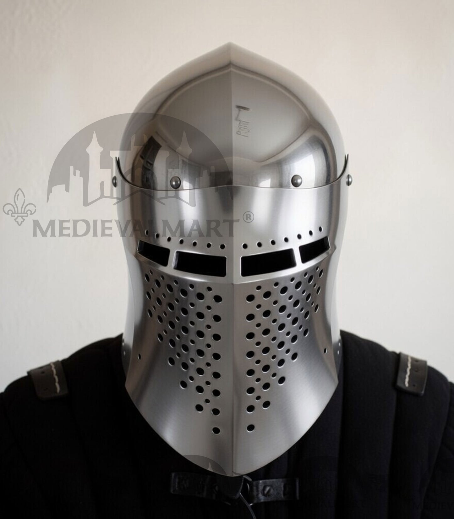MEDIEVALMART Alexander The Great "ROA" Special Helmet with Face Cover