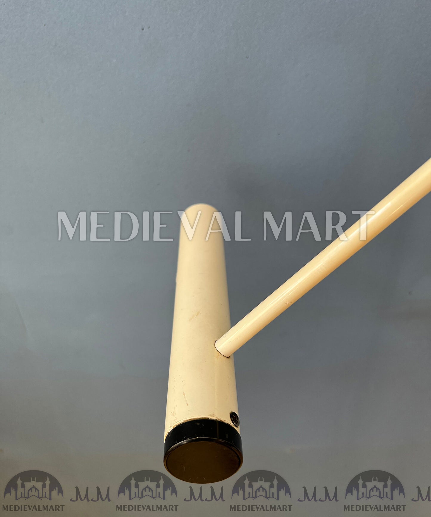 MEDIEVALMART 1970s White Samurai Floor Lamp by Shigeaki Asahara for Stilnovo