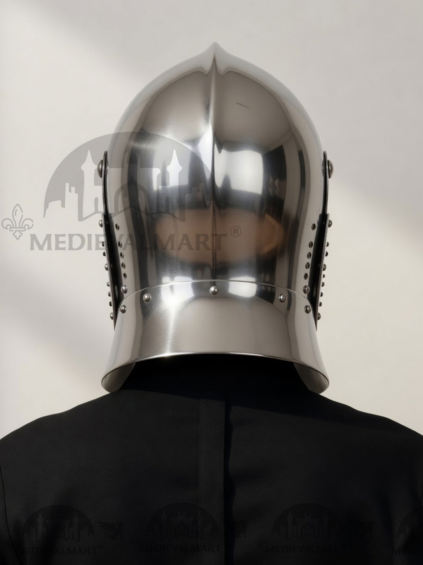 MEDIEVALMART Medieval XV Century The Great Bascinet “Sailsbury” Helmet