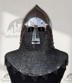 MEDIEVALMART IX Century European Nasal Bascinet Helmet for HMB; SCA; Buhurt