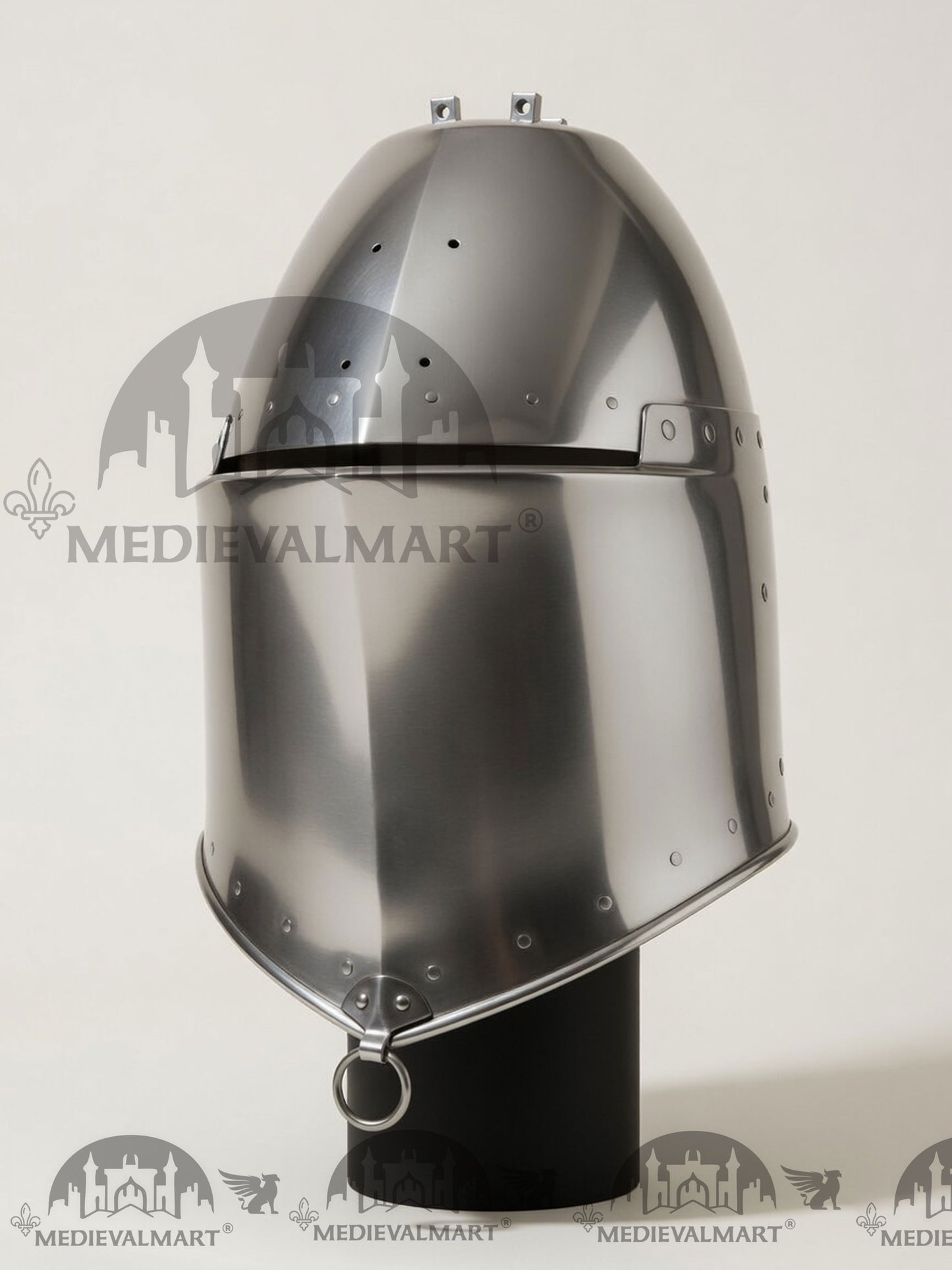 MEDIEVALMART Medieval European Great Nicholas "Hawberk" Helmet