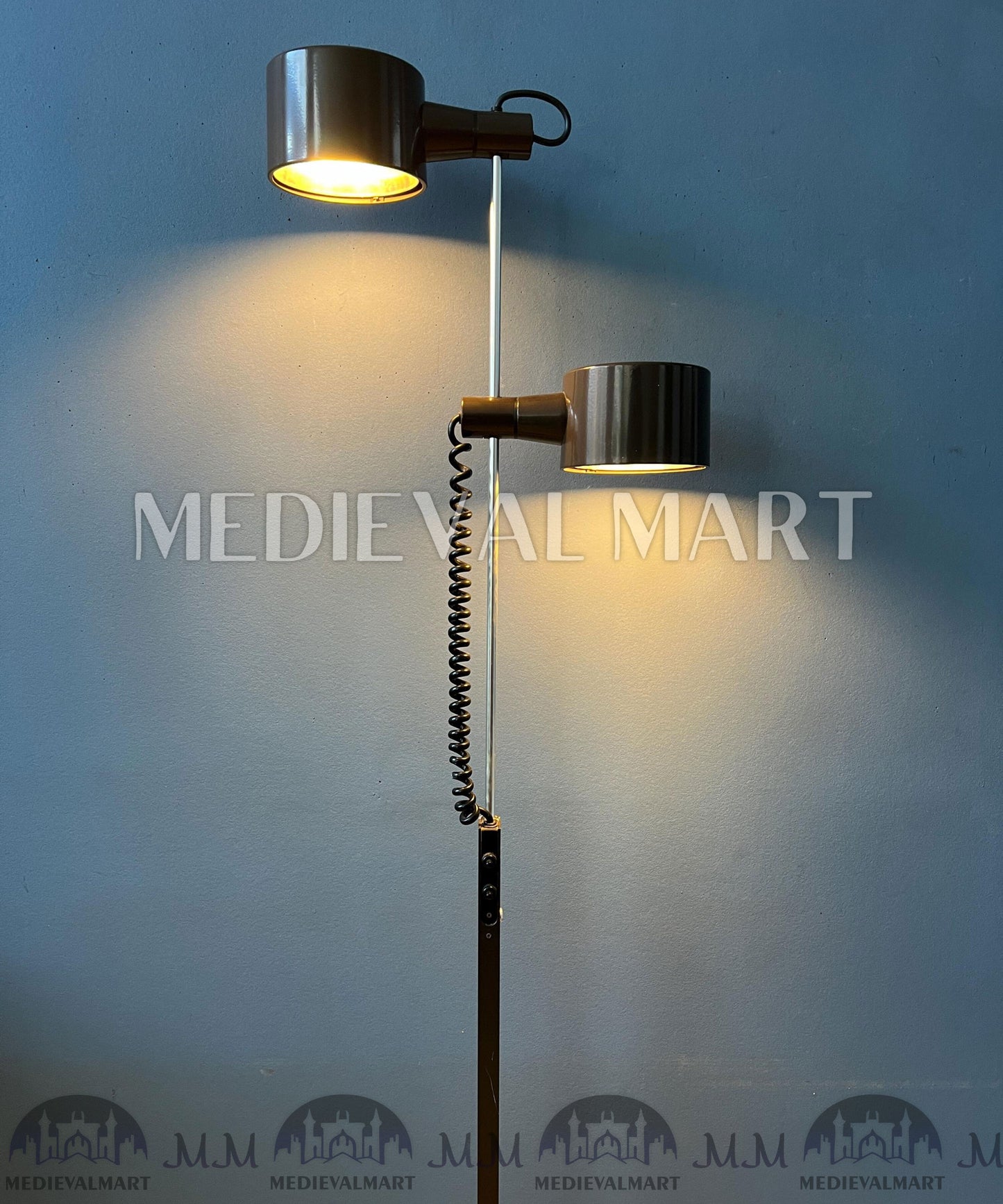MEDIEVALMART Vintage Conelight Floor Lamp by Ronald Homes