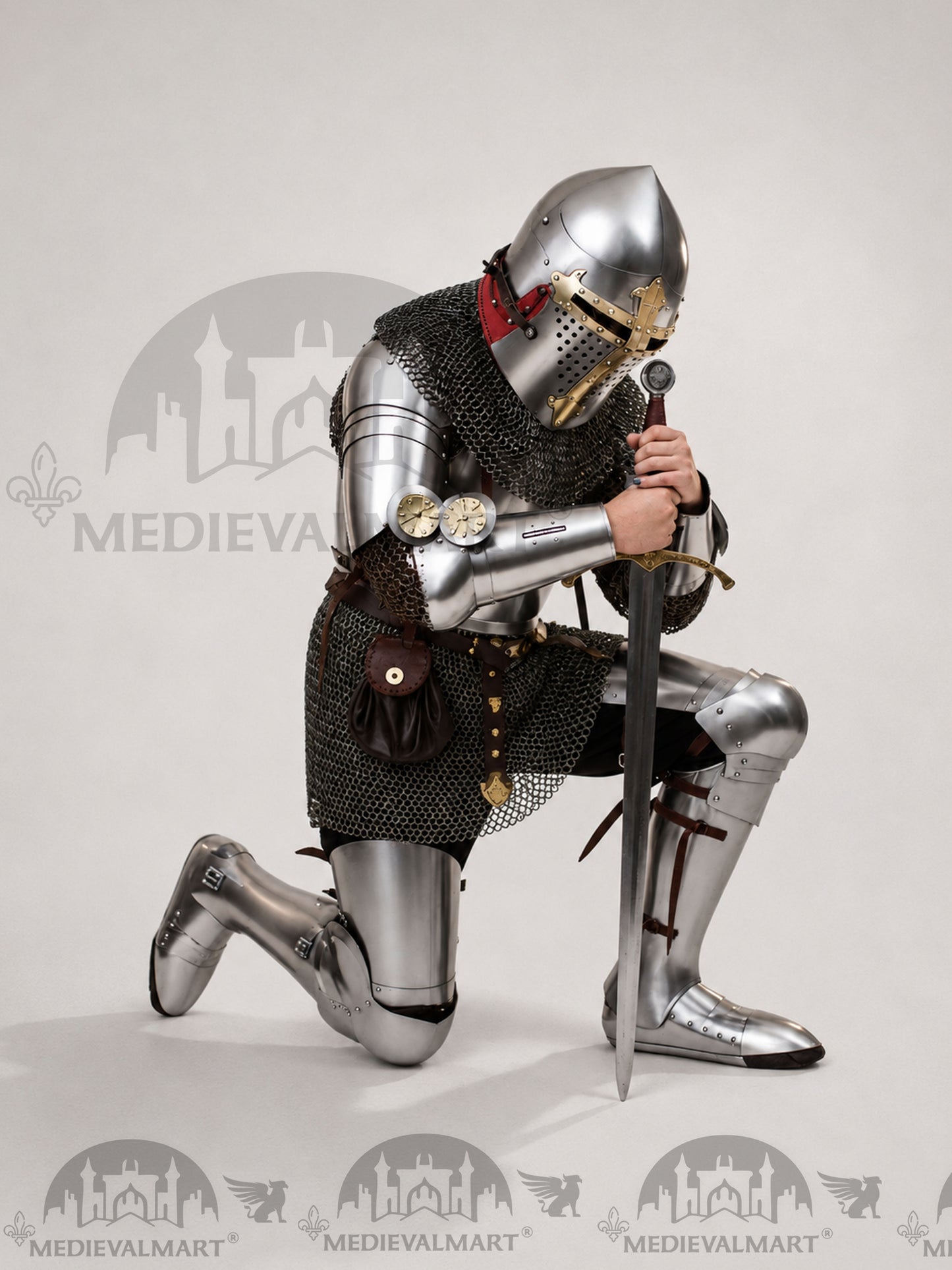 MEDIEVALMART The Great Alexander Medieval Full Body set of Armor Costume