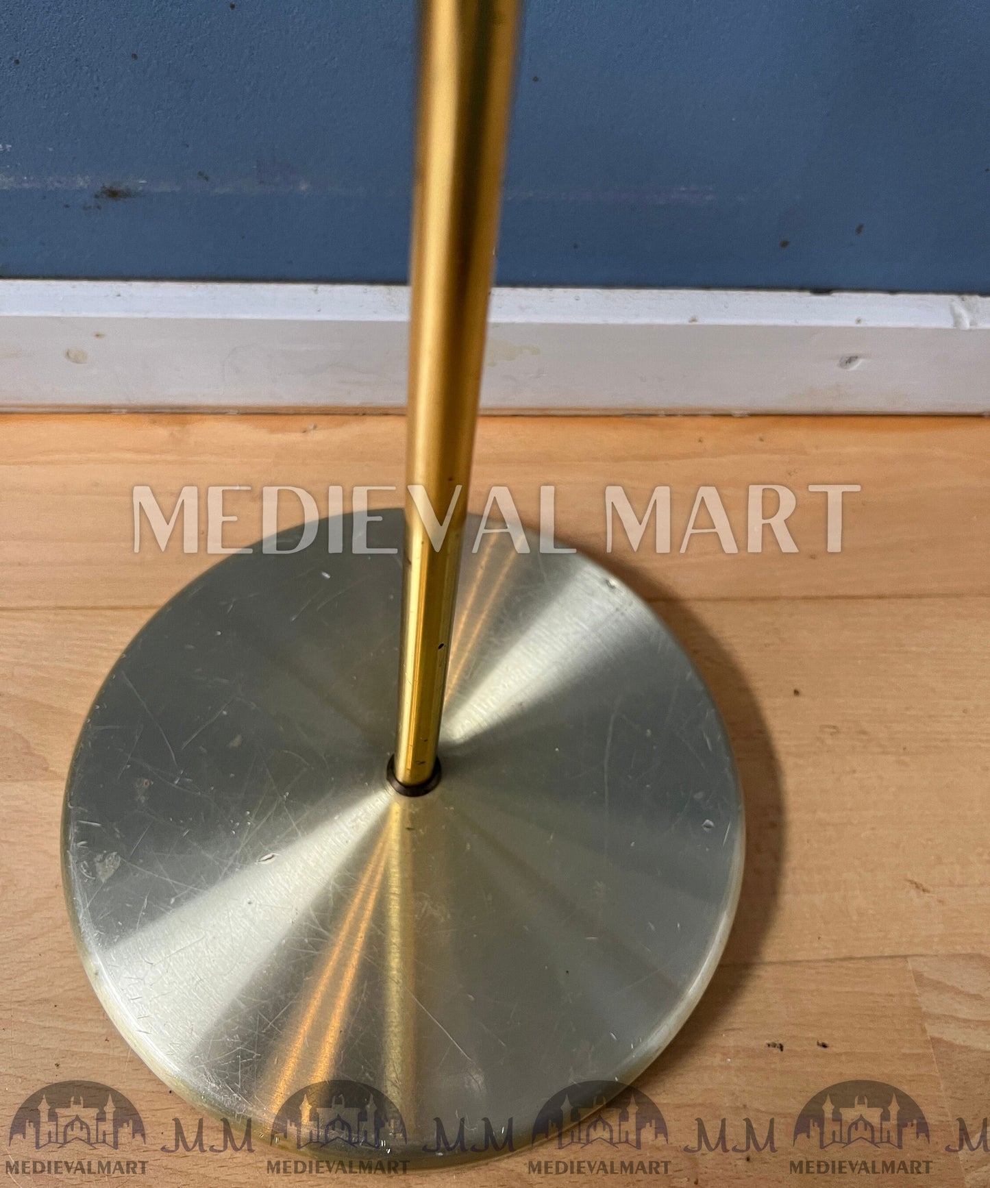 MEDIEVALMART Mid Century Floor Lamp with Aluminium Spots / Space Age Standing Light