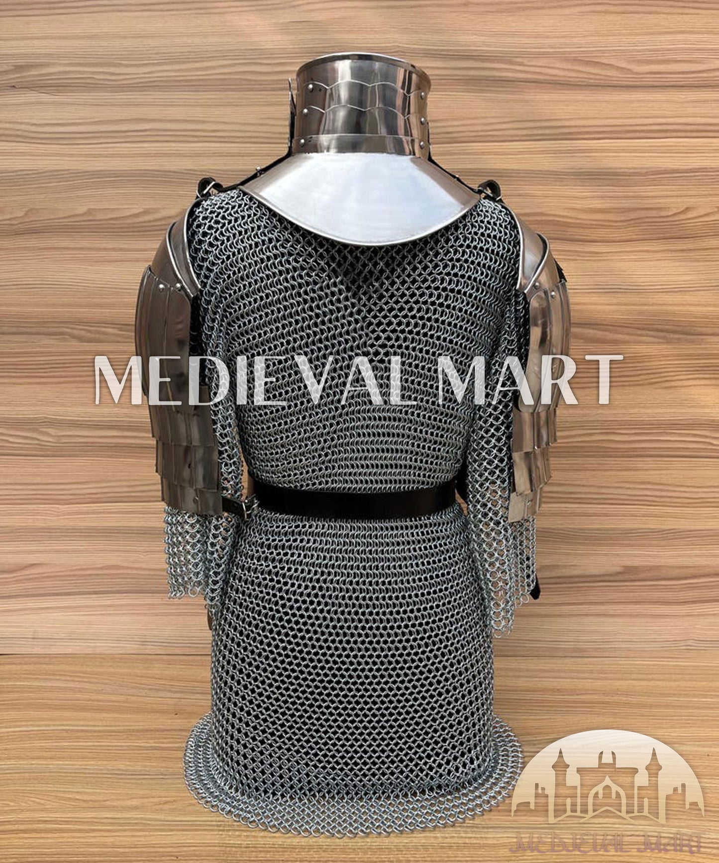 MEDIEVALMART (Solmara Knightward) Women’s Armor W/H (Blazing Fury) Chainmail Armor