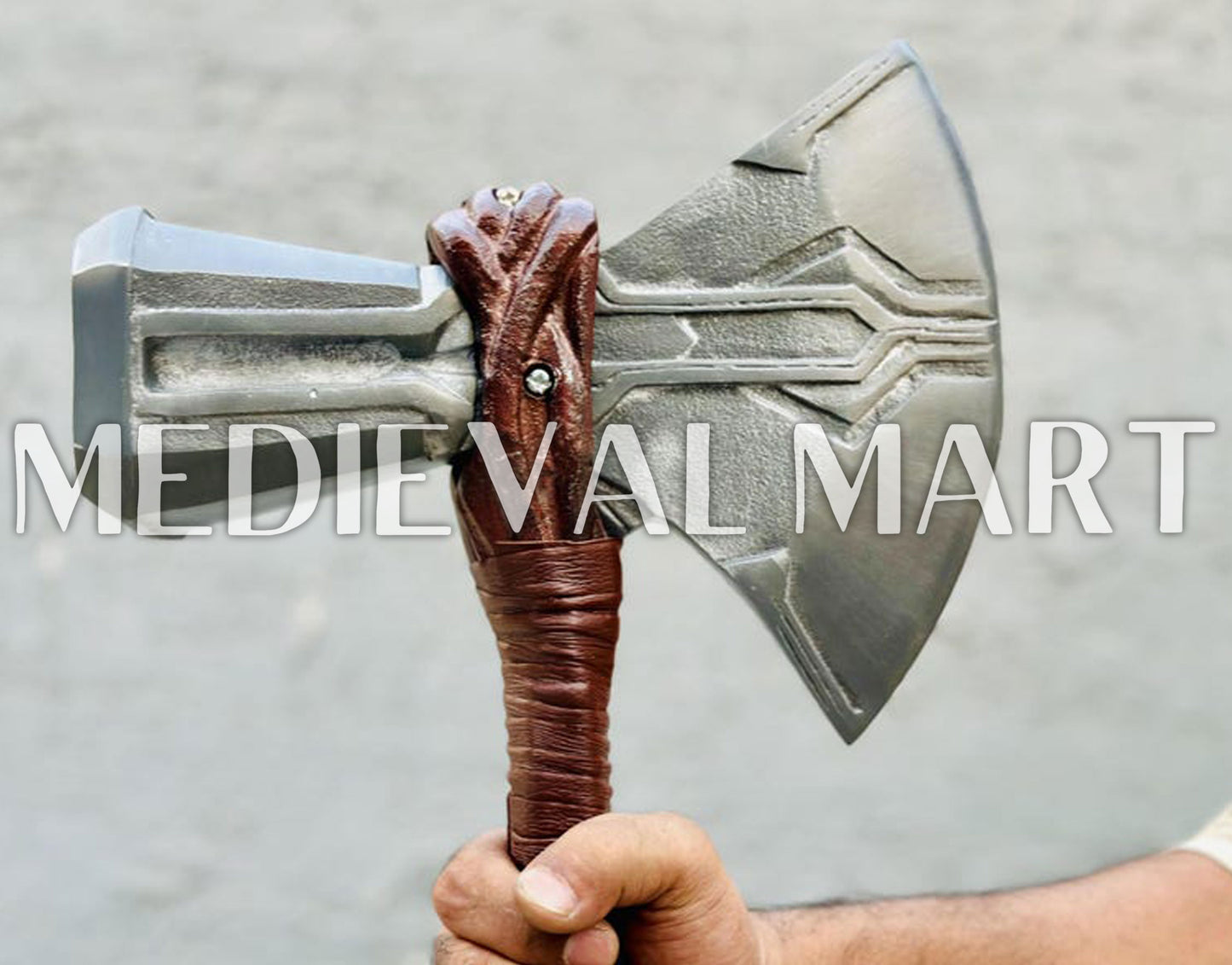 MEDIEVALMART Avengers Legends Thor Stormbreaker Battle Axe Marvel Prop Replica