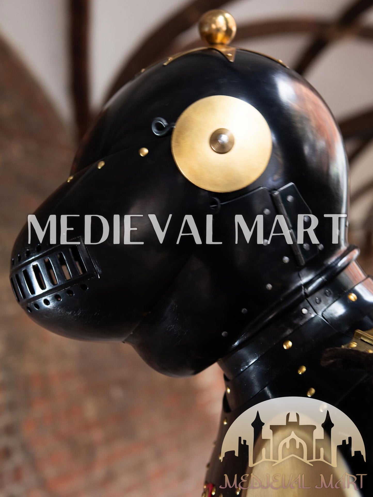 MEDIEVALMART Medieval Knight Katernbrust Full Body Armor Set W/H Sword