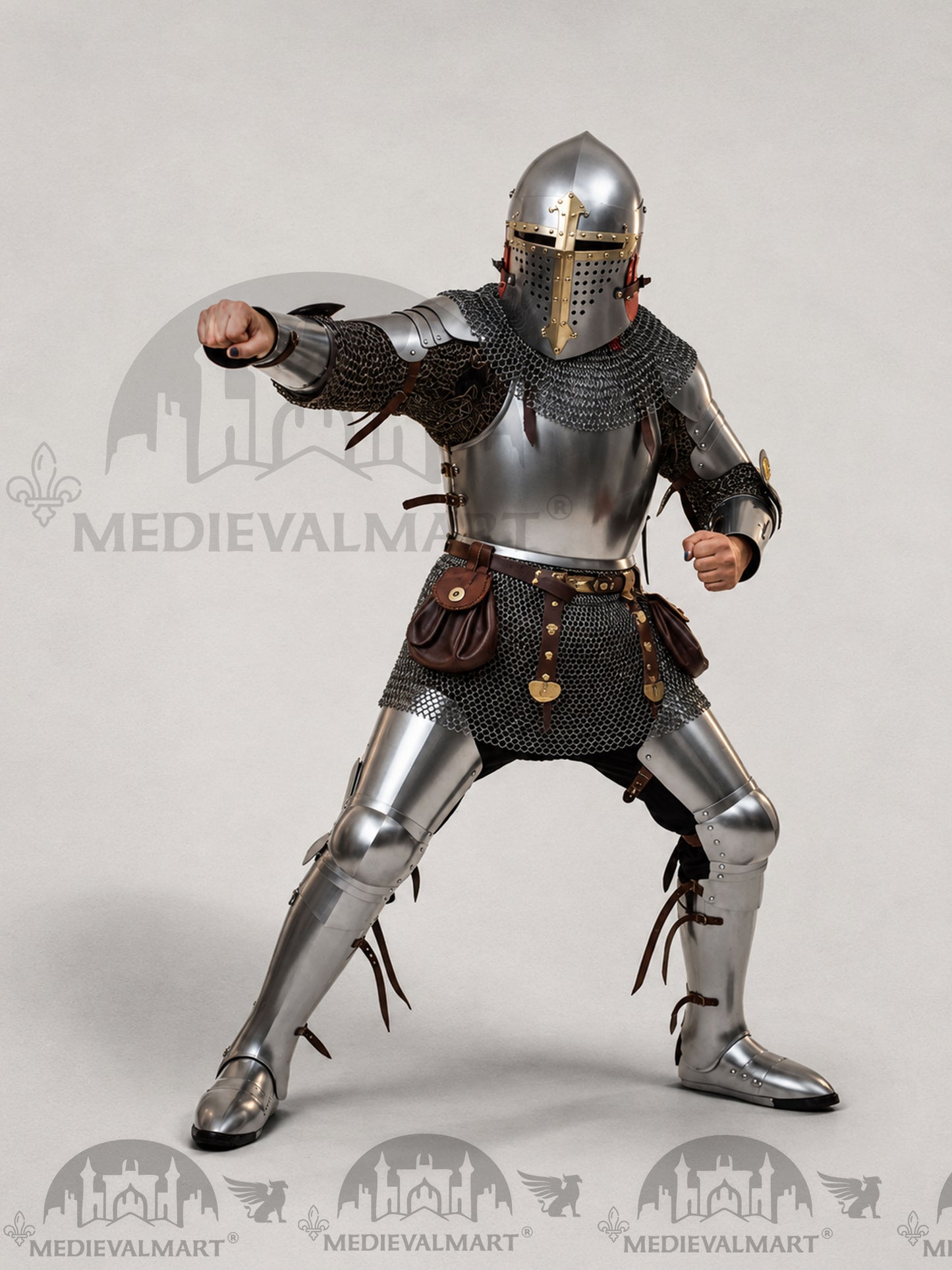 MEDIEVALMART The Great Alexander Medieval Full Body set of Armor Costume