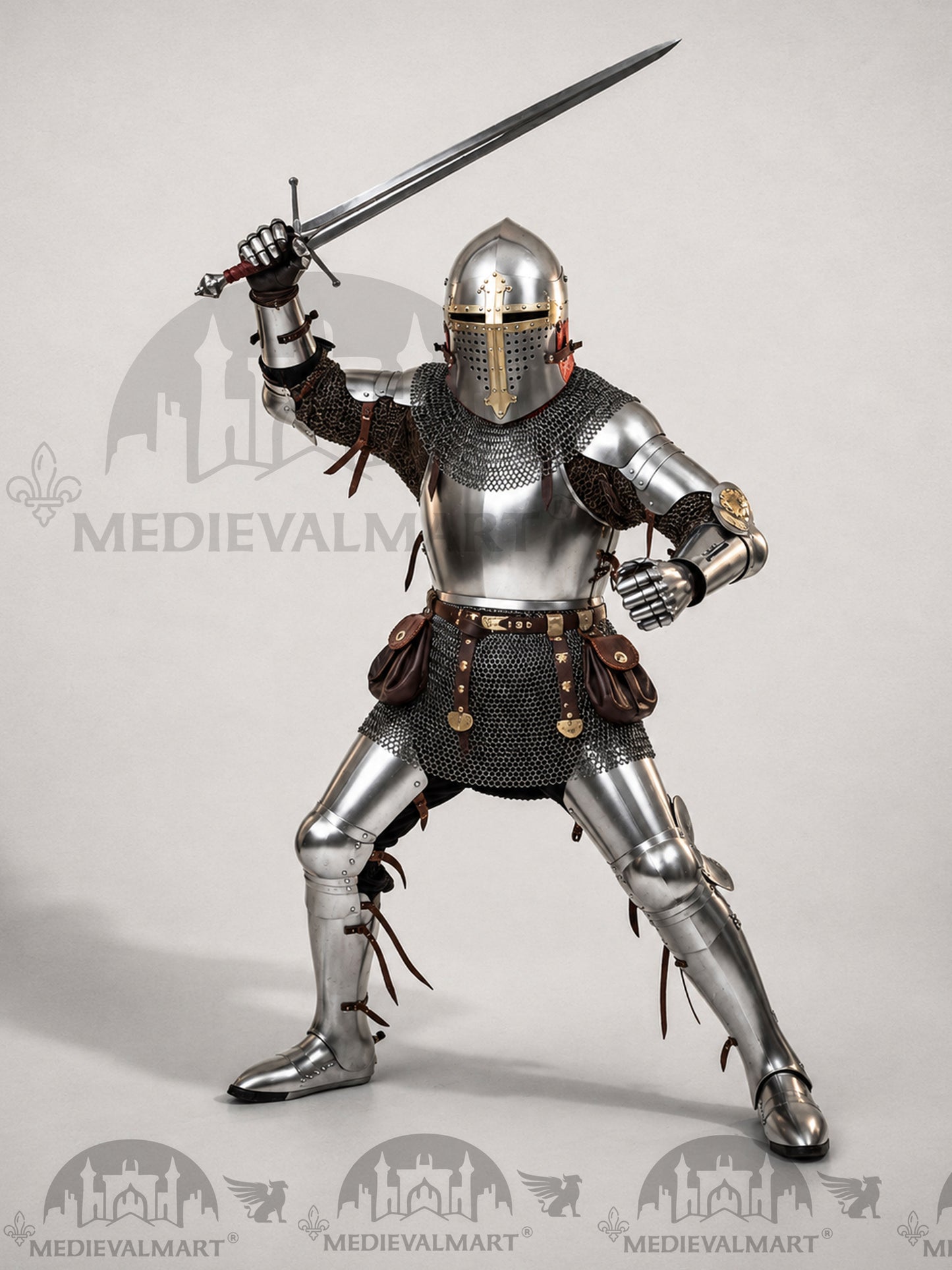 MEDIEVALMART The Great Alexander Medieval Full Body set of Armor Costume