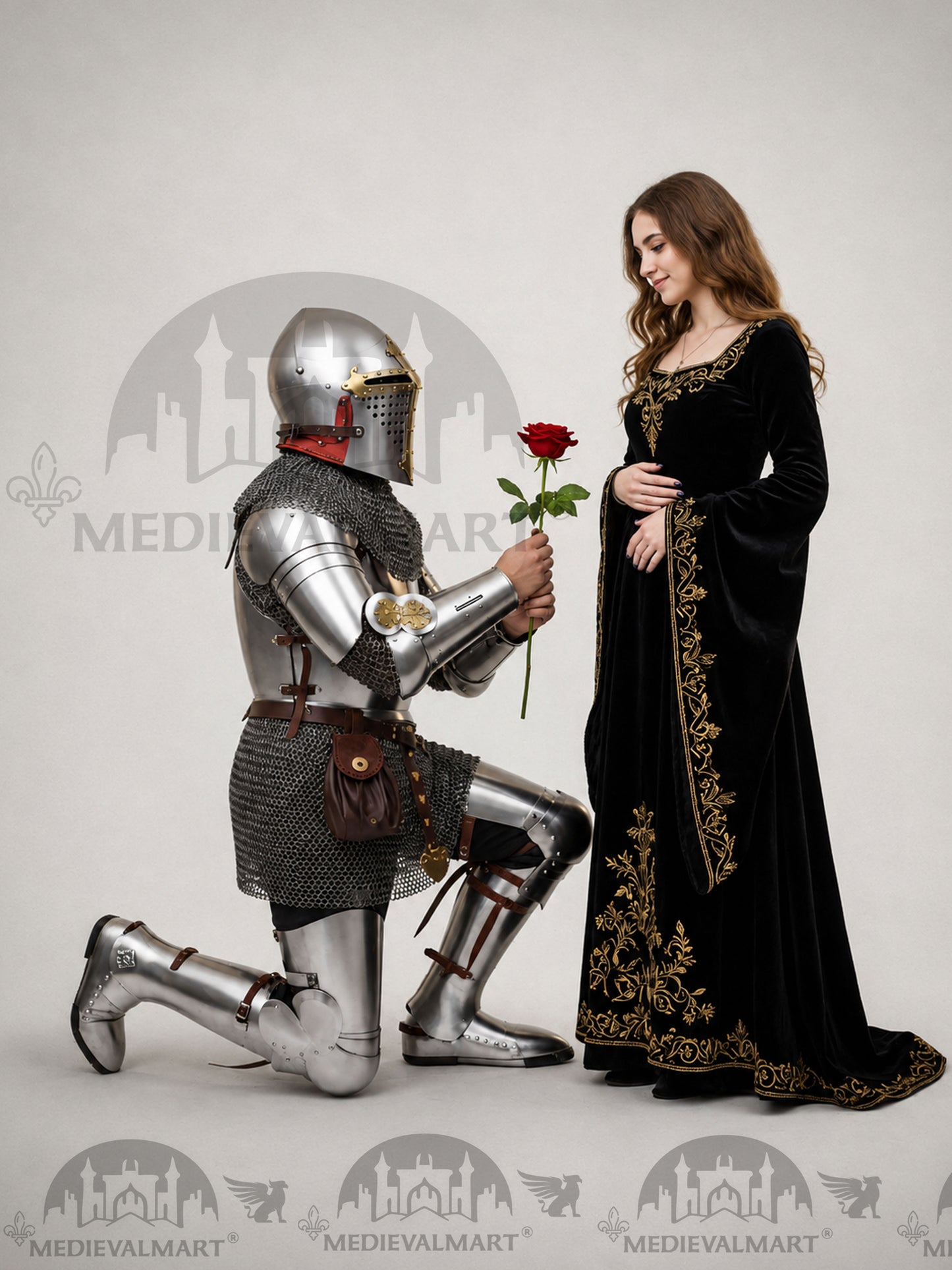 MEDIEVALMART The Great Alexander Medieval Full Body set of Armor Costume